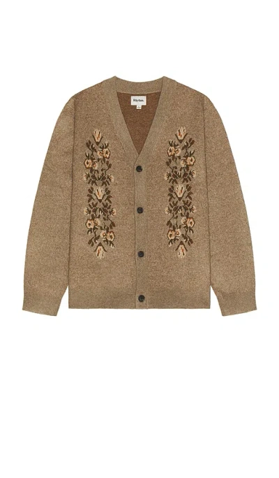 Rhythm Vivaldi Cardigan In Brown