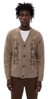 Rhythm Vivaldi Cardigan Oat In Brown