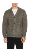 Rhythm Wes Cardigan In Gray