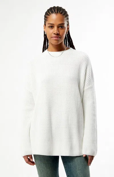 Rhythm Women's Essential Knit Sweater In White