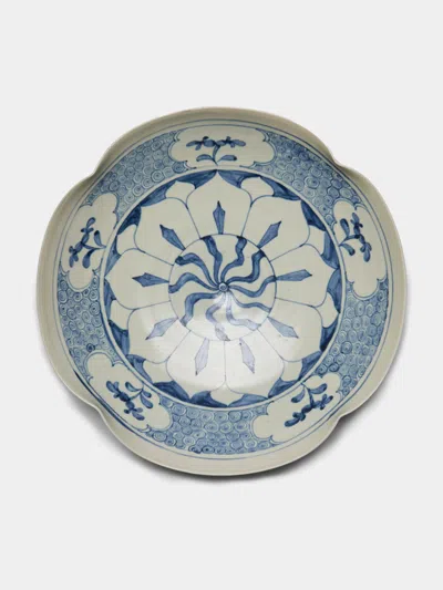 Ri Sanpei Imari Porcelain Bowl In Brown