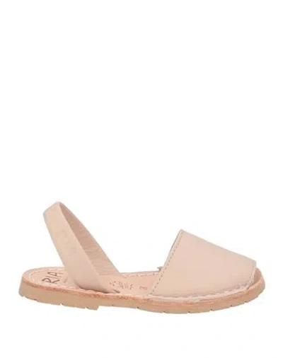 Ria Babies'  Toddler Girl Sandals Beige Size 9.5c Leather