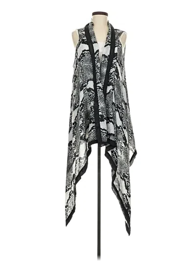 Pre-owned Riah Fashion Kimono In Gray