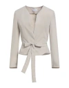 Rialto 48 Woman Jacket Beige Size 8 Modal, Polyester