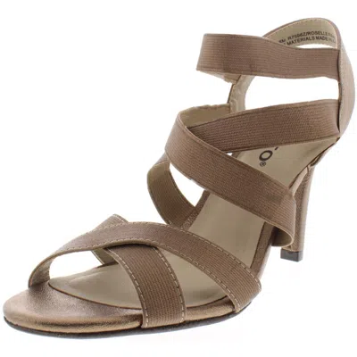 Rialto Roselle Womens Dressy Pumps Strappy Sandals In Multi