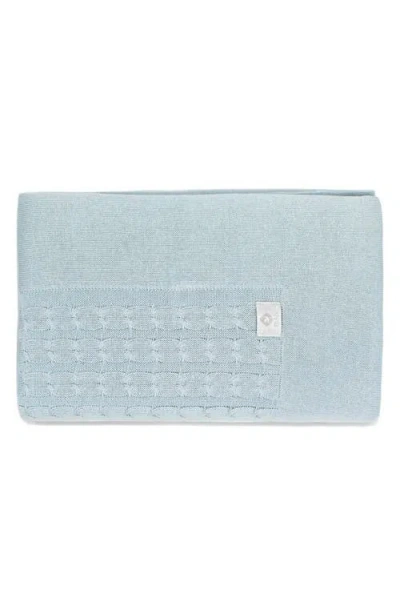 Rian Tricot Cable Knit Crib Blanket In Multi