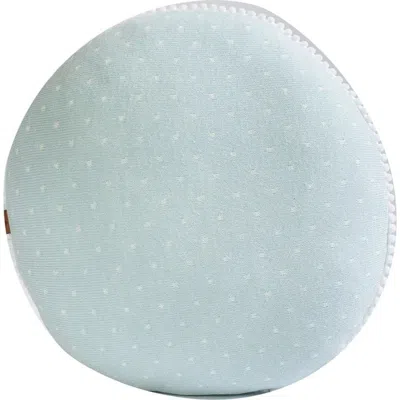 Rian Tricot Drop Pillow In Blue