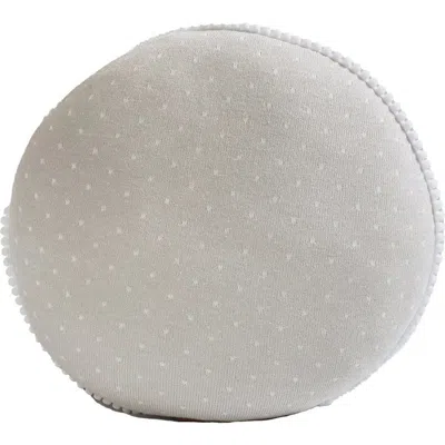 Rian Tricot Drop Pillow In Gray
