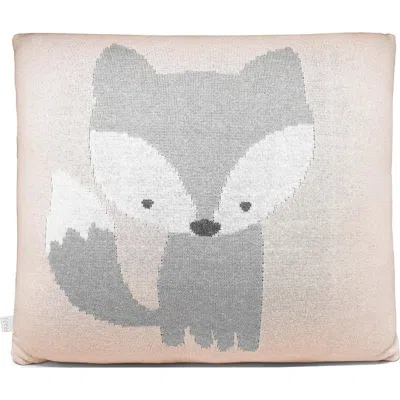 Rian Tricot Fox Pillow In Multi