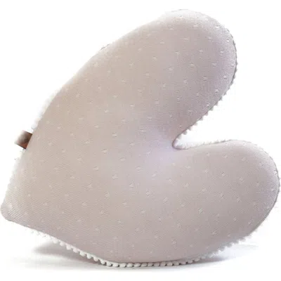 Rian Tricot Heart Pillow In Pink