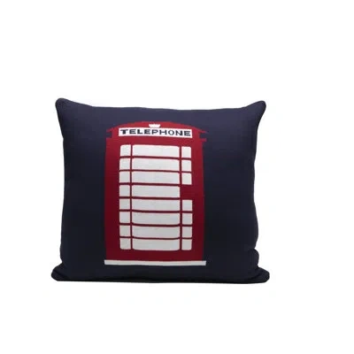 Rian Tricot London Throw Pillow