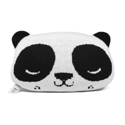 Rian Tricot Panda Pillow In Multi