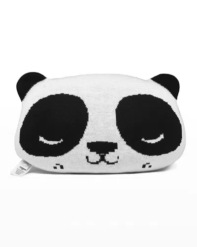 Rian Tricot Panda Pillow In Multi