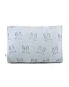 Rian Tricot Rabbit Pillow In Blue