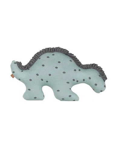 Rian Tricot Rex Cushion In Blue