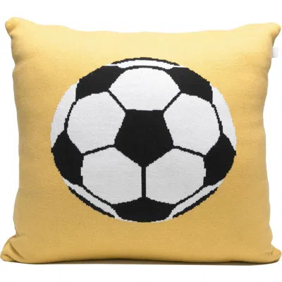 Rian Tricot Soccer Ball Accent Pillow In Multi