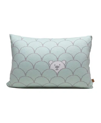 Rian Tricot Wally Cushion In Green