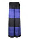 Rianna + Nina Melina Naftis Blue Black Pants In Blue