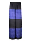 Rianna + Nina Melina Naftis Blue Black Pants In Blue