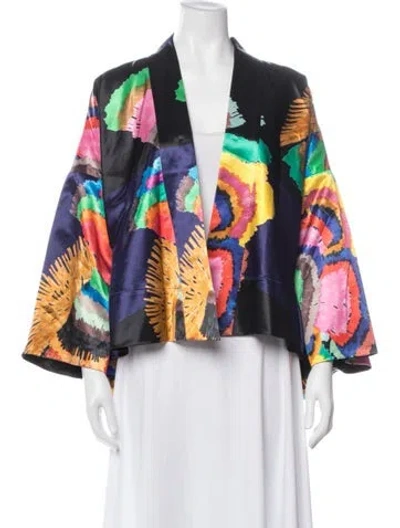 Pre-owned Rianna + Nina Printed Jacket In Multi
