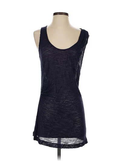 Pre-owned Ric Rac Sleeveless Blouse In Blue