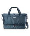 Ricardo Avalon Softside 19" Drop-bottom Weekender Duffel In Storm Blue