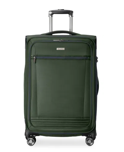 Ricardo Avalon Softside 24" Check-in Spinner Suitcase In Juniper Green