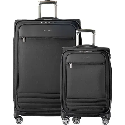 Ricardo Beverly Hills Ashbury Softside Expandable 2 Piece Set In Black