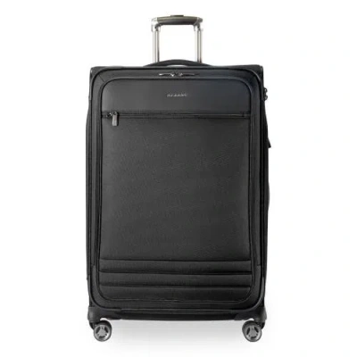 Ricardo Beverly Hills Ashbury Softside Luggage, Expandable Suitcase, Lightweight Sustainable Rpet Tr In Black