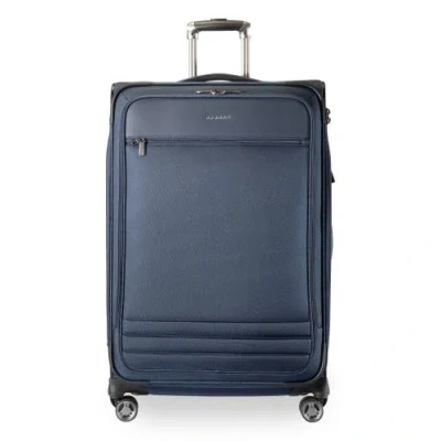 Ricardo Beverly Hills Ashbury Softside Luggage, Expandable Suitcase, Lightweight Sustainable Rpet Tr In Blue