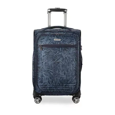 Ricardo Beverly Hills Avalon 20 Inch Softside Carry-on Spinner Luggage In Blue