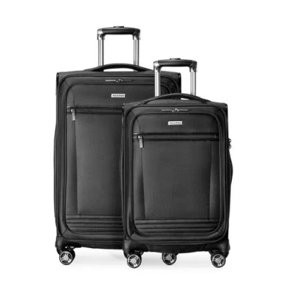 Ricardo Beverly Hills Avalon Softside 2 Piece Luggage In Black