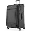 Ricardo Beverly Hills Avalon Softside 28" Checked Spinner In Black