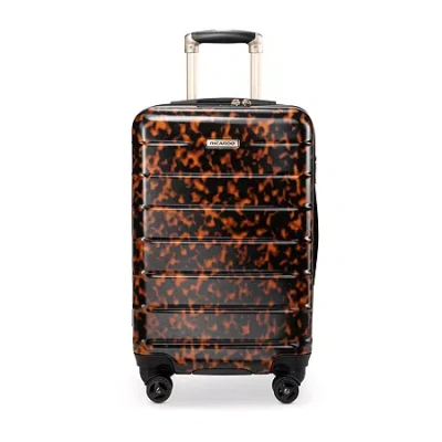 Ricardo Beverly Hills Cambria 20 Inch Hardside Carry-on Spinner Luggage In Brown