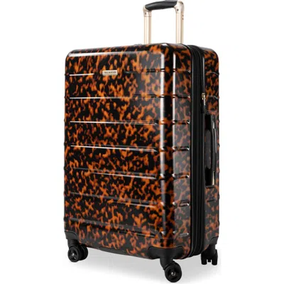 Ricardo Beverly Hills Cambria Hardside Luggage 24-inch Medium Checked In Brown