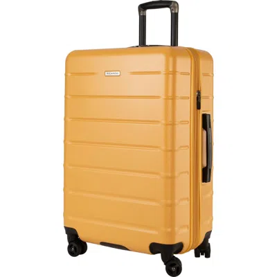 Ricardo Beverly Hills Cambria Hardside Luggage 24-inch Medium Checked In Yellow