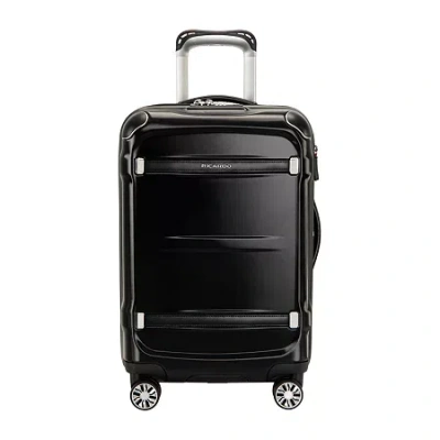 Ricardo Beverly Hills Rodeo Drive 20 Inch Hardside Carry-on Spinner Luggage In Black