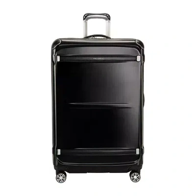 Ricardo Beverly Hills Rodeo Drive Hardside Checked Spinner Luggage In Black