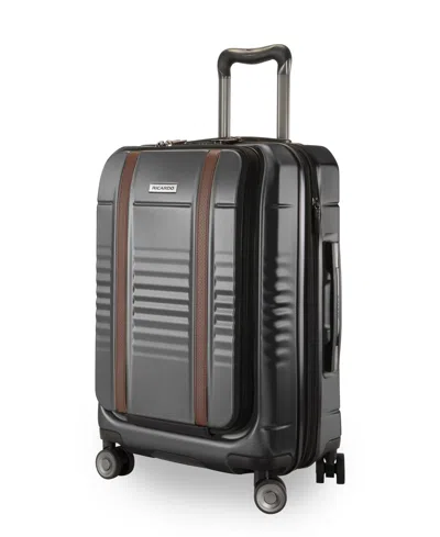 Ricardo Cabrillo 4.0 Carry-on With Fastaccess Front Pocket Spinner Suitcase In Graphite