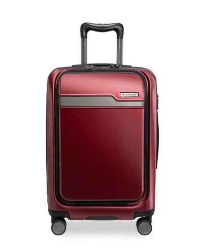 Ricardo Palm Springs 21" Fast Access Front Pocket Carry-on Luggage In Red