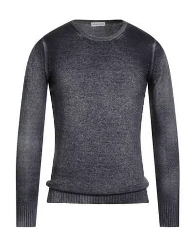 Riccardo Forconi Man Sweater Midnight Blue Size M Cashmere