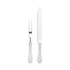 Ricci Argentieri 2 Pc Bird Stainless Steel Carving Set In Silver