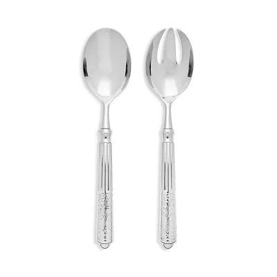 Ricci Argentieri Amalfi 2-piece Serving Set In Silver