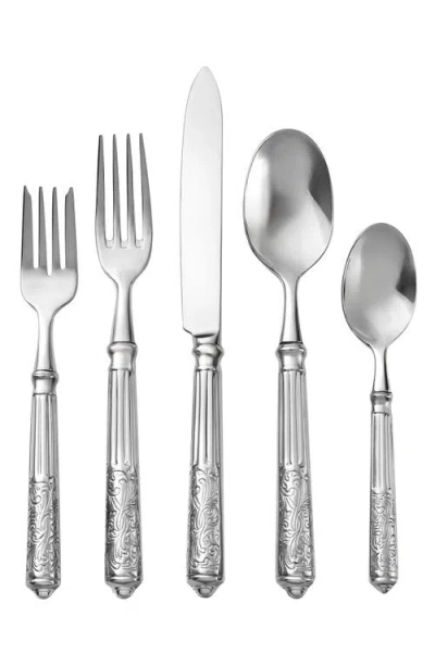Ricci Argentieri Amalfi 20-piece Flatware Set In Silver