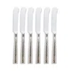 Ricci Argentieri Anvil 6-piece Pate Knife Set In Silver