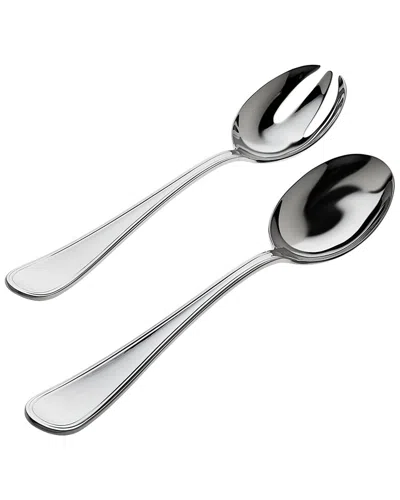 RICCI ARGENTIERI RICCI ARGENTIERI ASCOT 18/10 STAINLESS STEEL SALAD SERVING SET