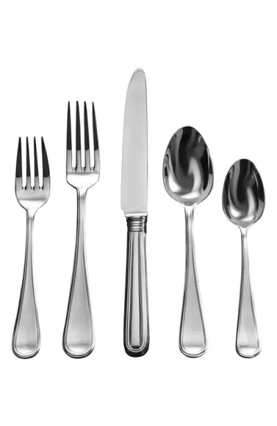 Ricci Argentieri Ascot 20-piece Flatware Set In Silver
