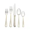 Ricci Argentieri Ascot Goldplate 5-piece Place Setting In Stainless Steel/gold