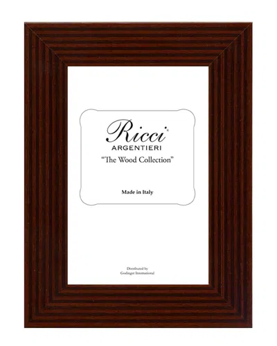 Ricci Argentieri Bengale Maroon 5x7 Picture Frame In Red