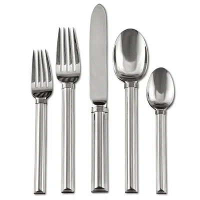 Ricci Argentieri Capri 5 Piece 18/10 Stainless Steel Flatware Set, Service For 1